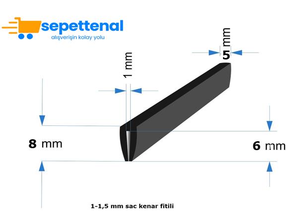 PVC U Sac Lastiği 100 MT