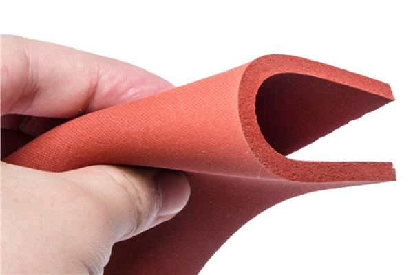 Silikon Sünger Levha 10 mm (Kırmızı)